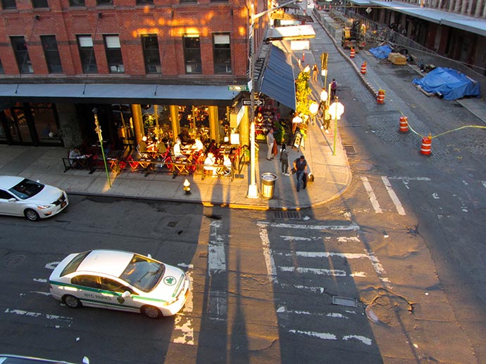 Café im Meatpacking District