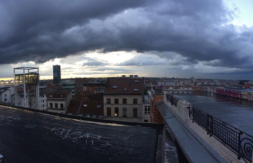 Stadttour Brüssel Ausblick über City