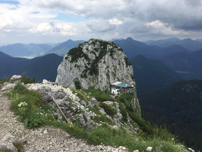 Blick auf den Gipfel des Buchstein