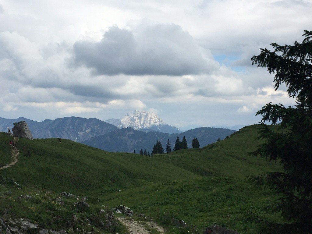 Schneebedeckte Alpen